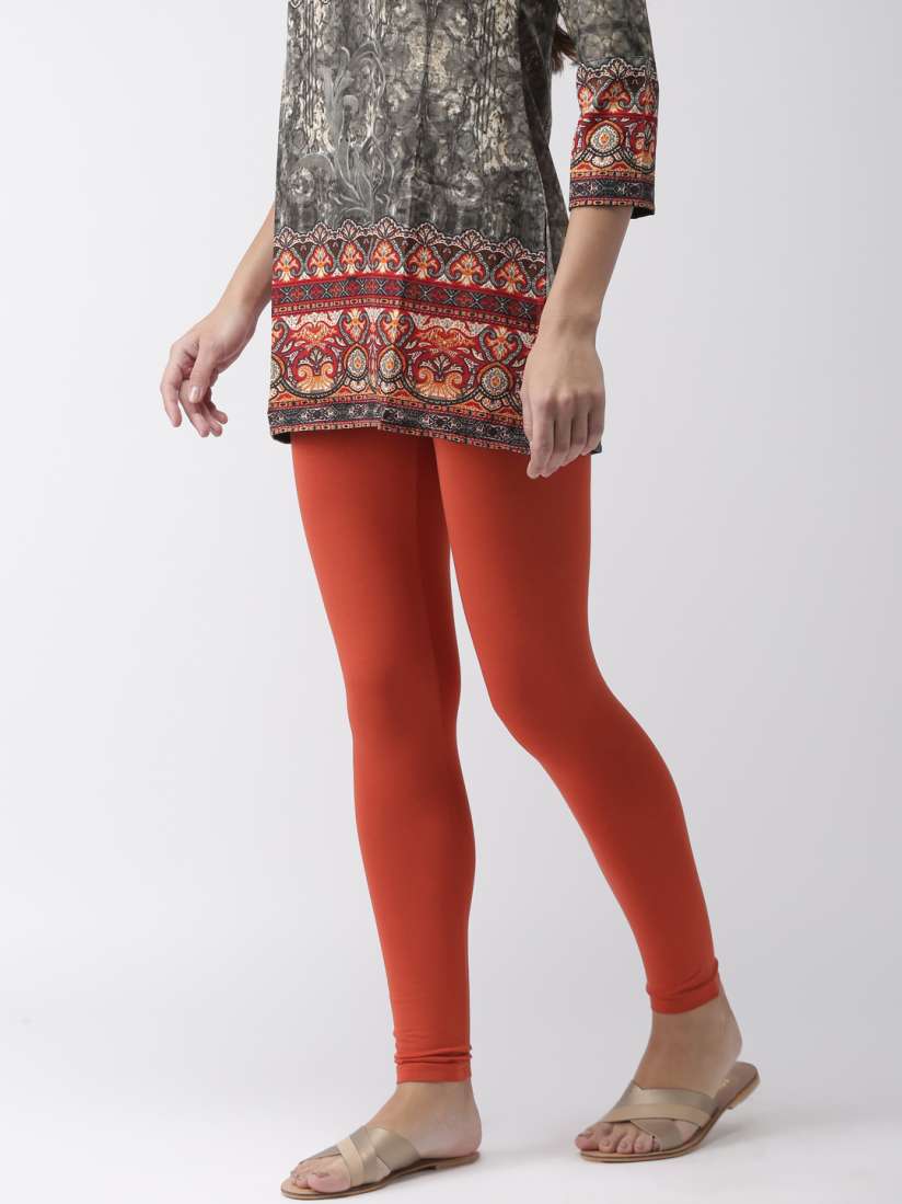Go colors printed leggings on sale