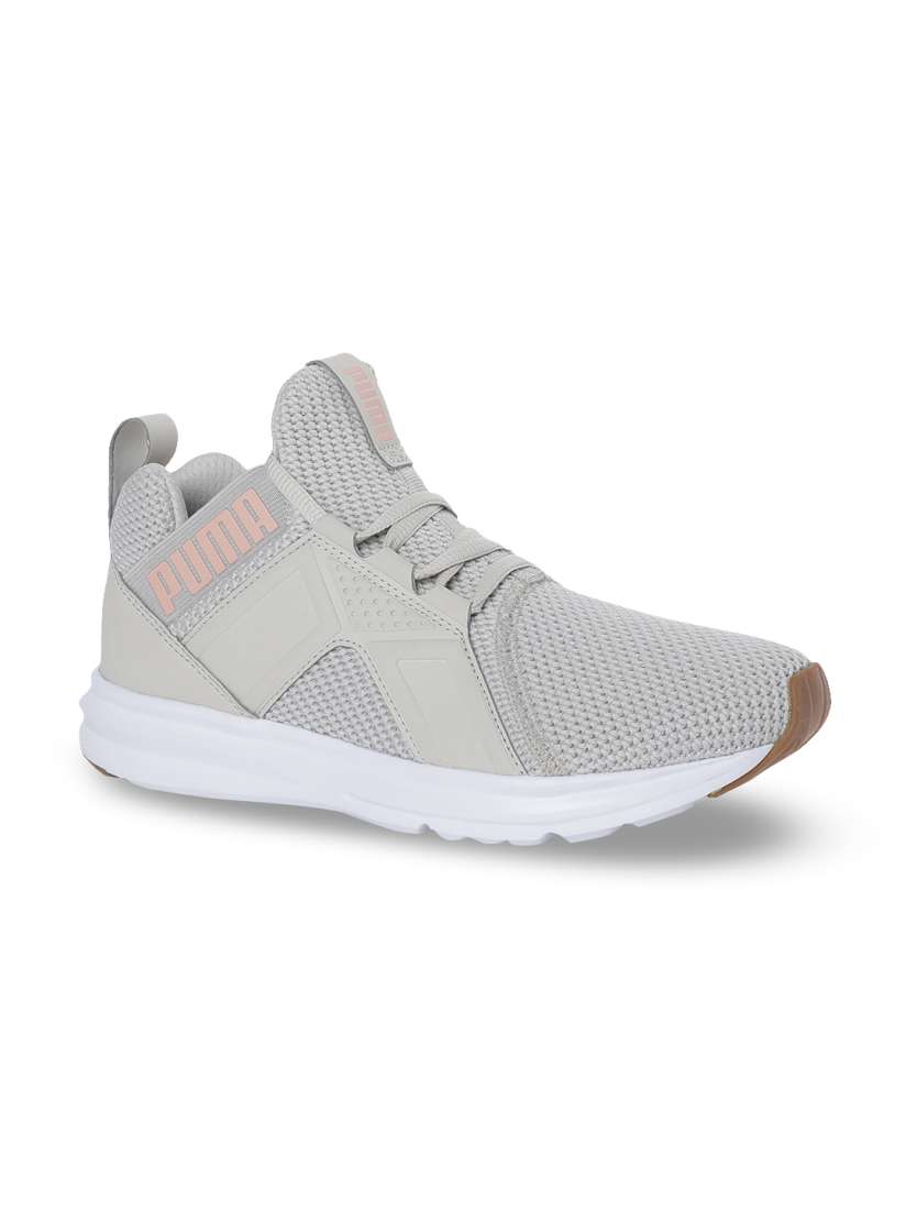 Buy Puma Women Grey Enzo Weave Wns Mid Top Running Shoes Sports Shoes for Women 8757697 Myntra