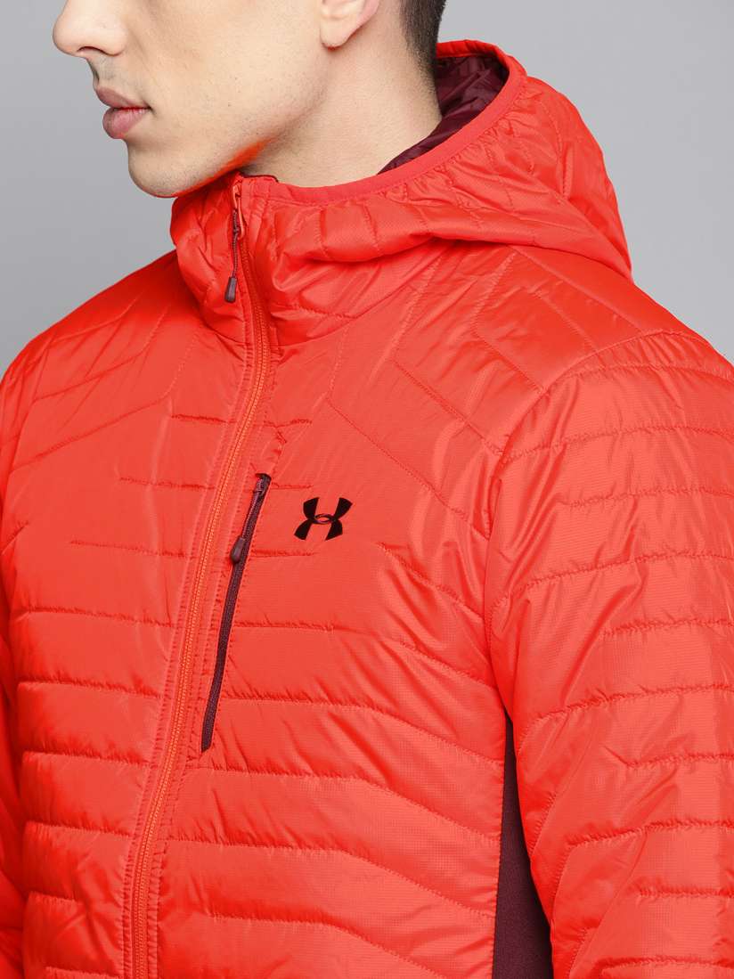 Under armour red jacket cheap