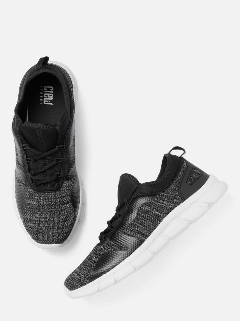 Crew street men grey running shoes deals