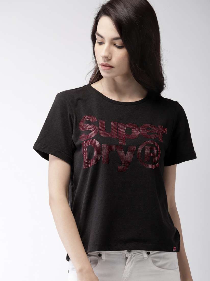 Myntra black t shirt best sale
