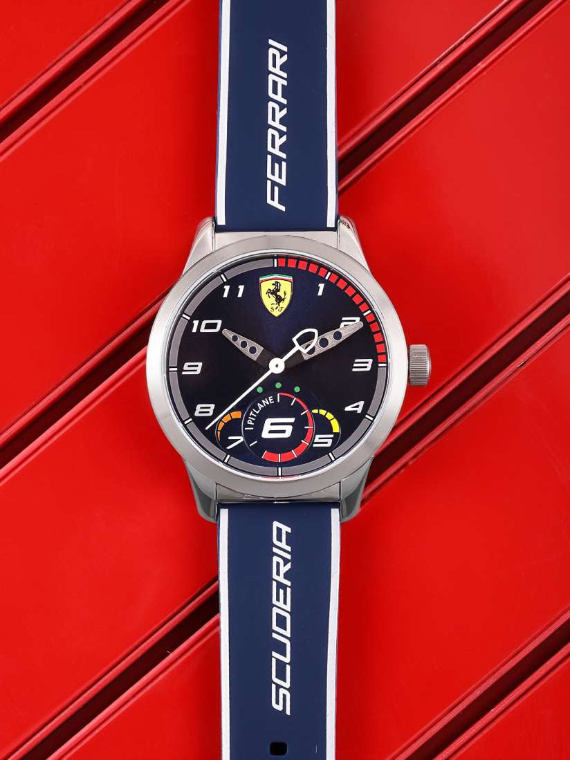 Buy SCUDERIA FERRARI Pitlane Boys Blue Analogue Watch 860005 Watches for Boys 8804495 Myntra