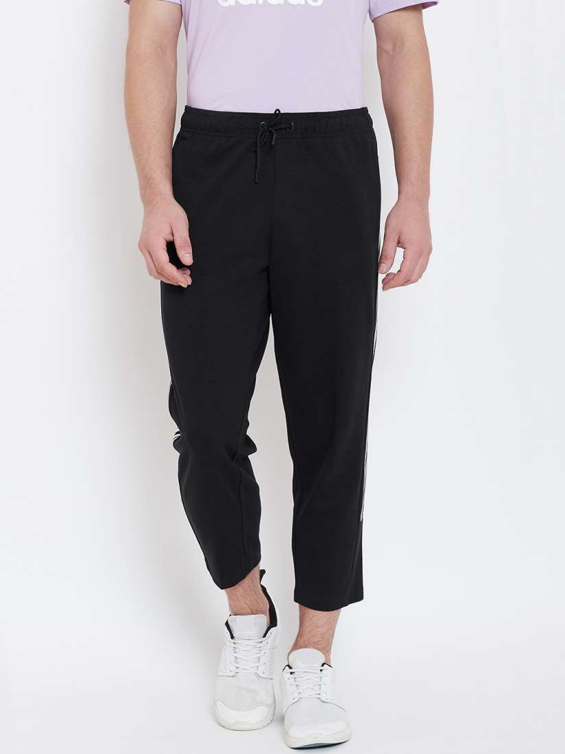 Buy ADIDAS Men Black Solid ID Summer Cropped Trackpants Track Pants for Men 8808855 Myntra
