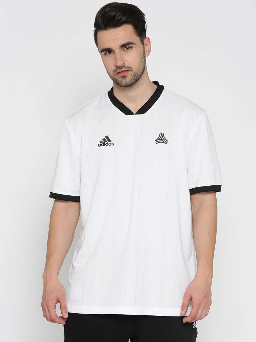 Tan adidas mens top