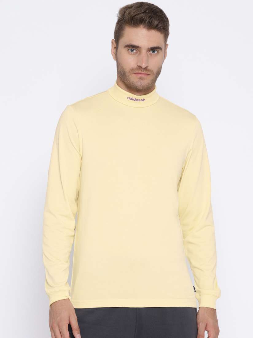 Adidas high collar t shirt hot sale