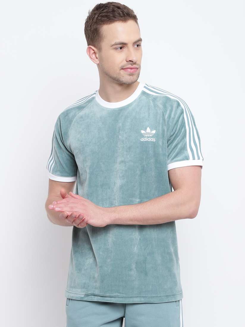 Adidas velvet t shirt store