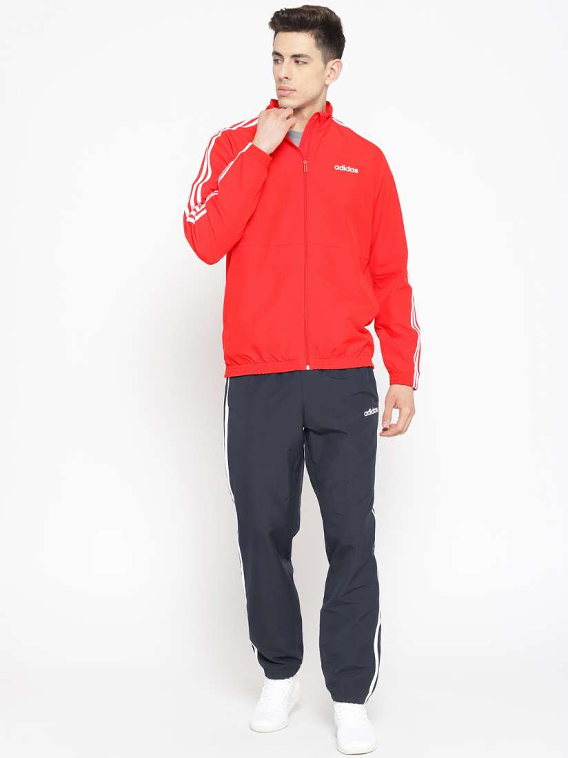 Buy ADIDAS Men Red Navy Blue MTS 3S WV C Sports Tracksuits Tracksuits for Men 8810551 Myntra