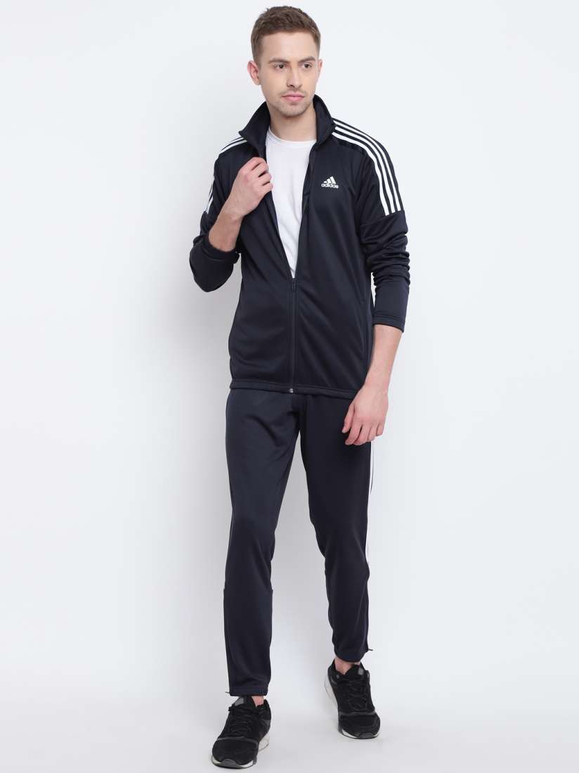 Buy ADIDAS Navy Blue MTS Team Sporty Track Suit Tracksuits for Men 8810713 Myntra