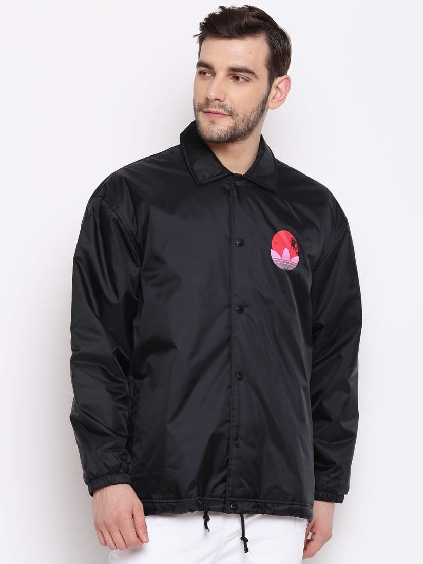 Buy ADIDAS Originals Men Black TROPICAL COACH Padded Jacket Jackets for Men 8810727 Myntra