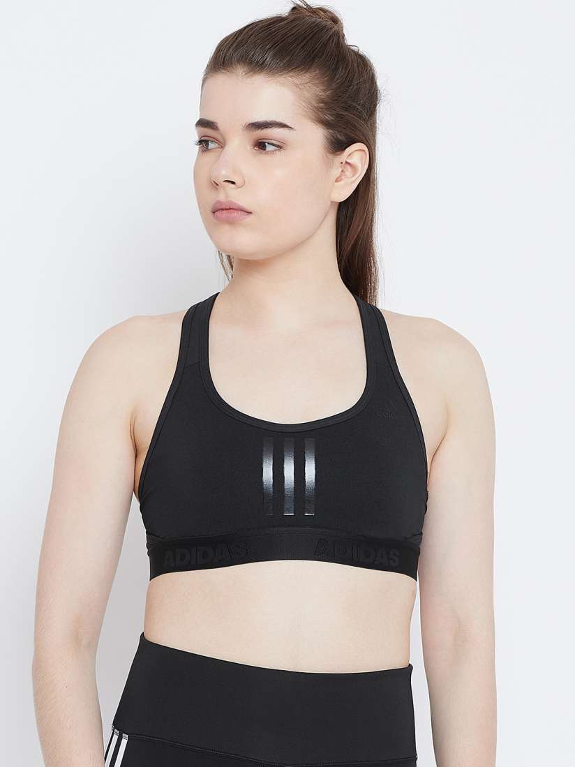 Buy ADIDAS Black Solid Training Bra DQ3526 Bra for Women 8810787 Myntra