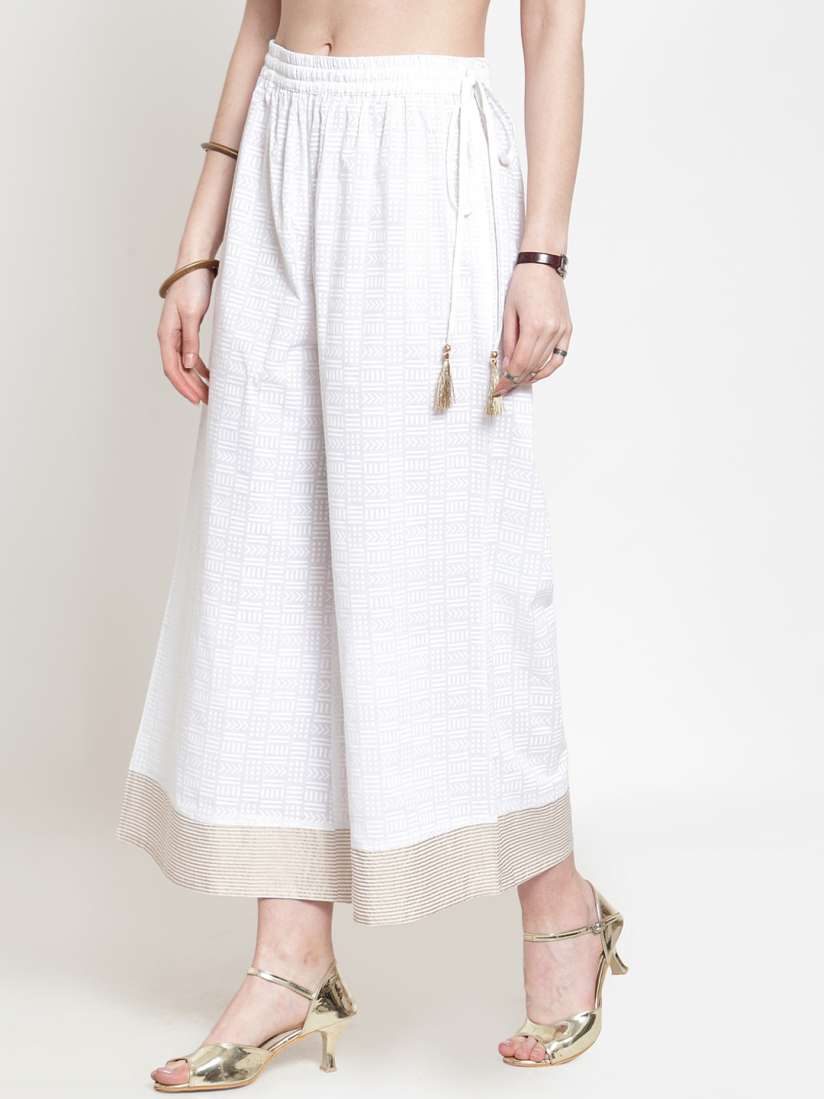 Varanga white palazzo new arrivals
