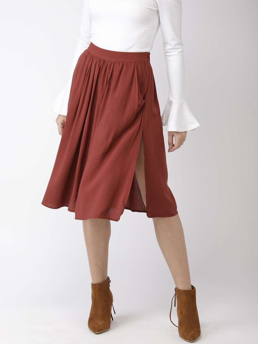 Tea length skirt forever 21 on sale