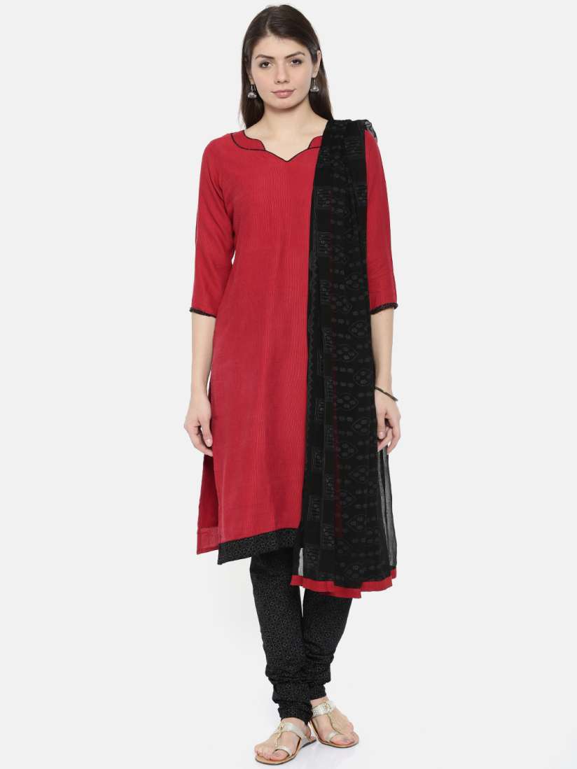 Myntra cotton dress material clearance