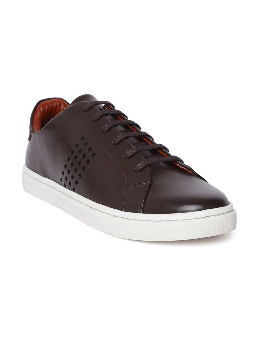 Buy Mocas Men Coffee Brown Sneakers Casual Shoes for Men 8826637 Myntra