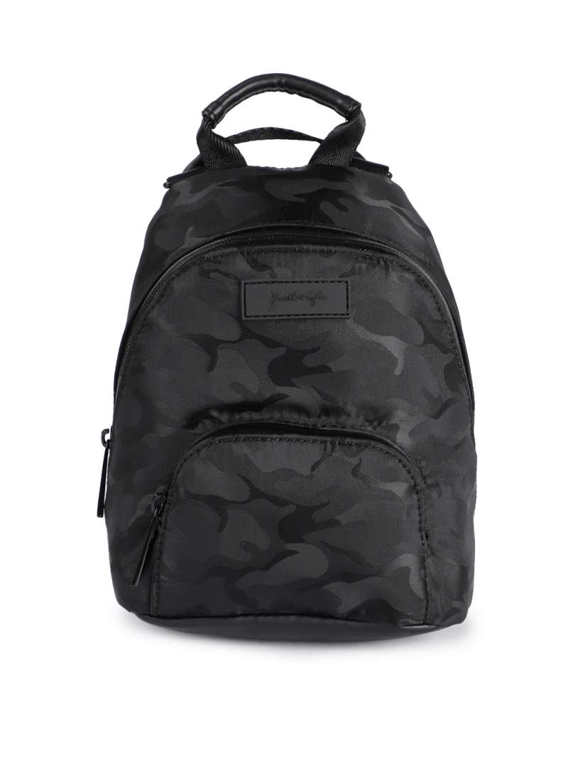 Buy FOREVER 21 Women Black Printed Backpack Backpacks for Women 8841291 Myntra