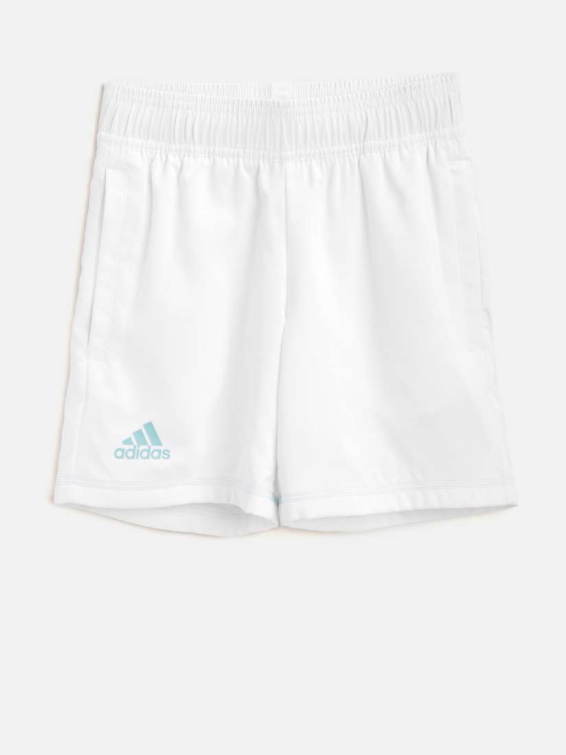 Buy ADIDAS Boys White Solid Parley Tennis Shorts Shorts for Boys 8843639 Myntra
