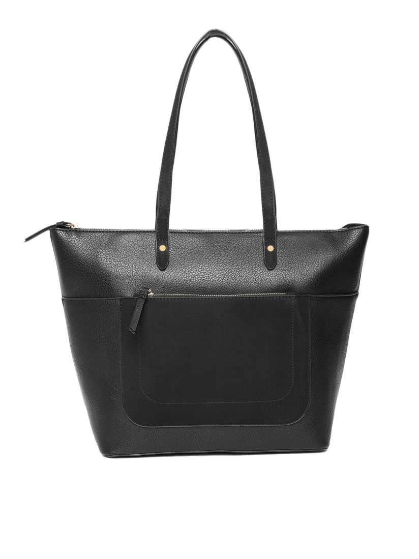 Buy Accessorize Black Solid Shoulder Bag Handbags for Women 8844107 Myntra