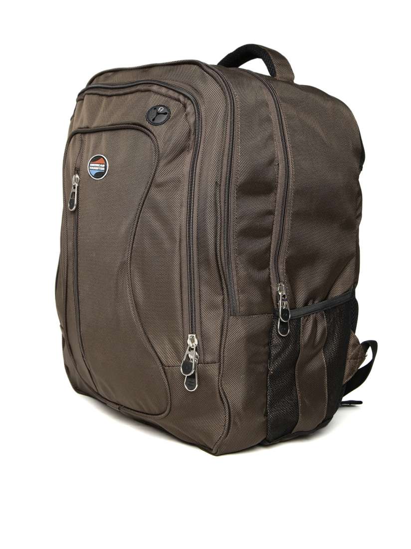 Buy AMERICAN TOURISTER Unisex Brown Champ Clive Backpack with Pouch Backpacks for Unisex 885206 Myntra