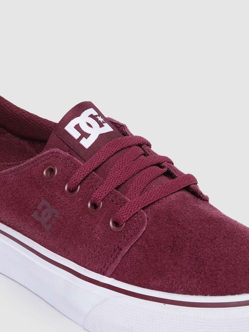 Burgundy sneakers for girls new arrivals