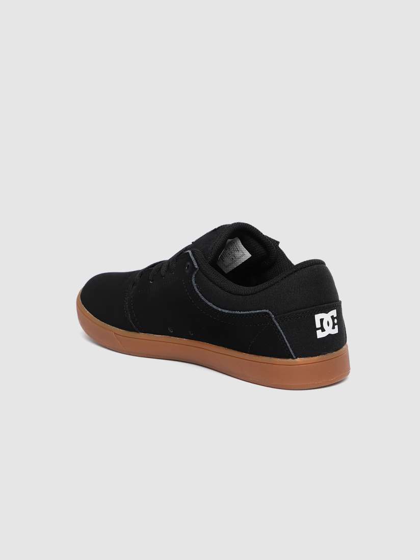 Buy DC Boys Black Solid Leather Sneakers Casual Shoes for Boys 8863143 Myntra
