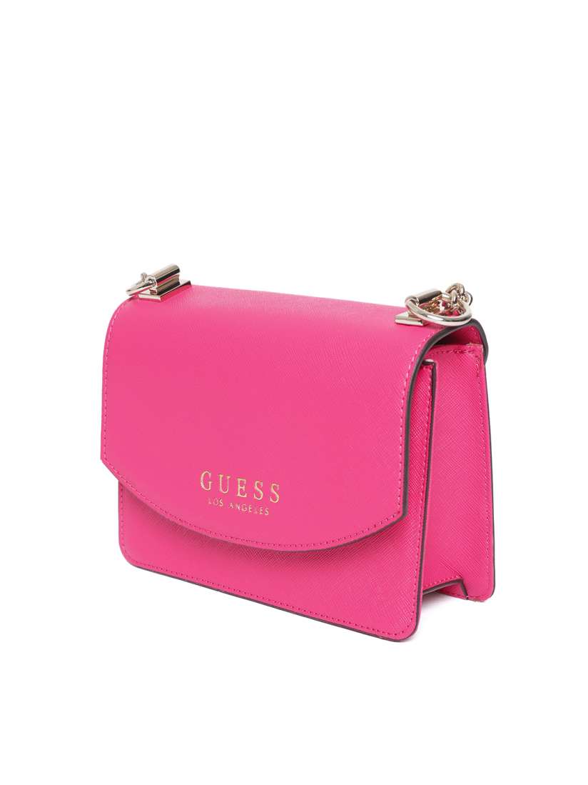 Guess sling bag pink clearance