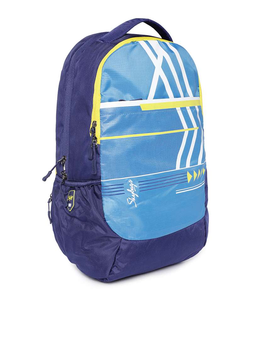 Buy Skybags Unisex Blue Geometric Backpack Backpacks for Unisex 8882311 Myntra