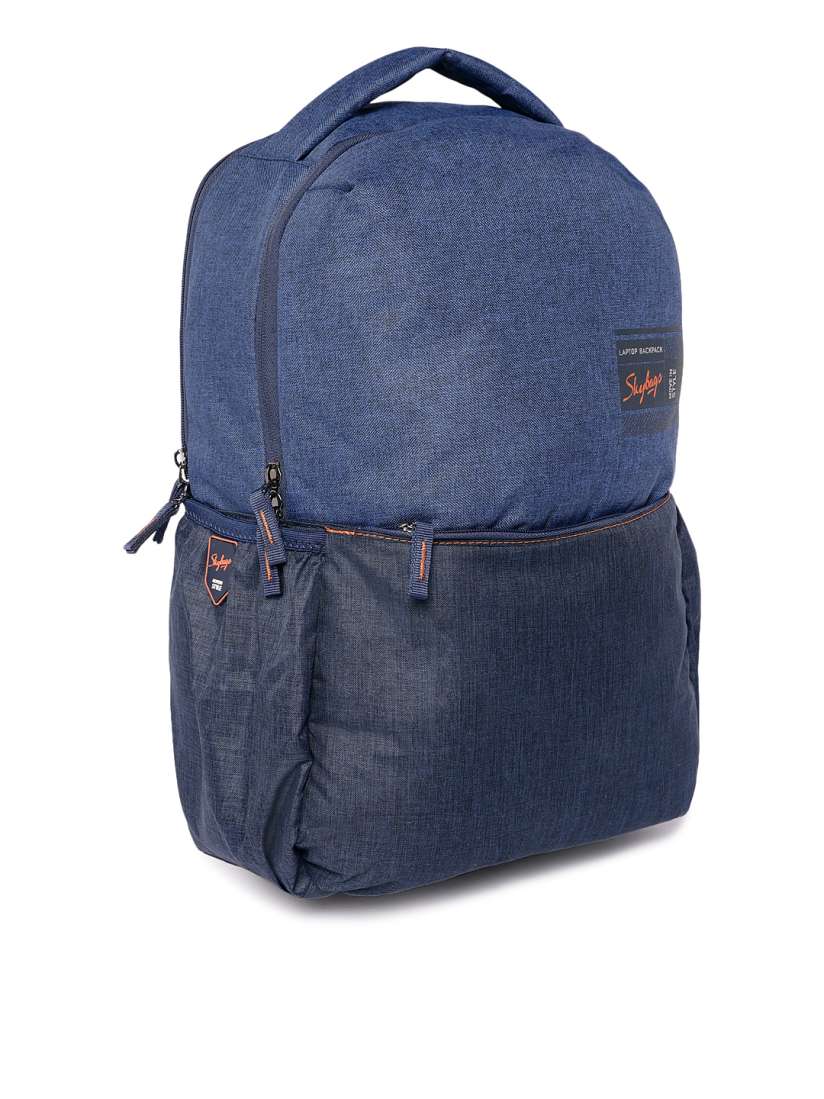 Buy best Skybags Unisex Blue Colourblocked Backpack