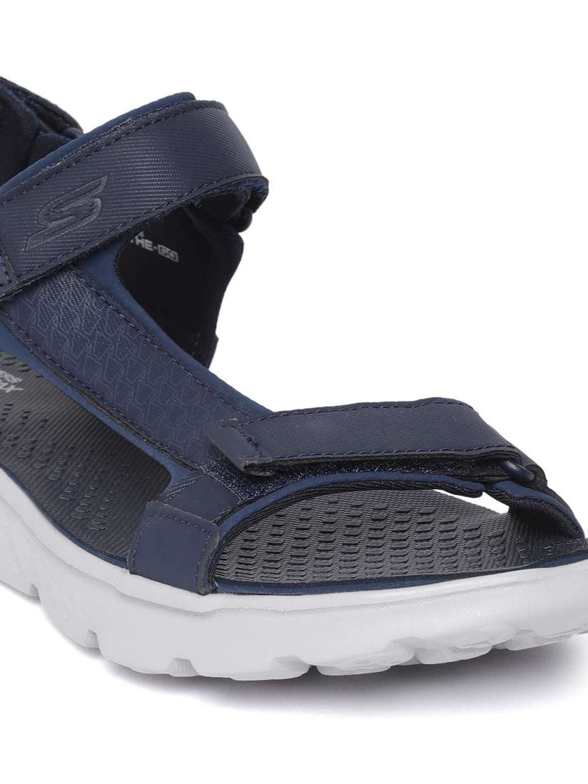 Buy Skechers Men Navy Blue On The G0 400 Explorer Sports Sandals Sandals for Men 8885629 Myntra