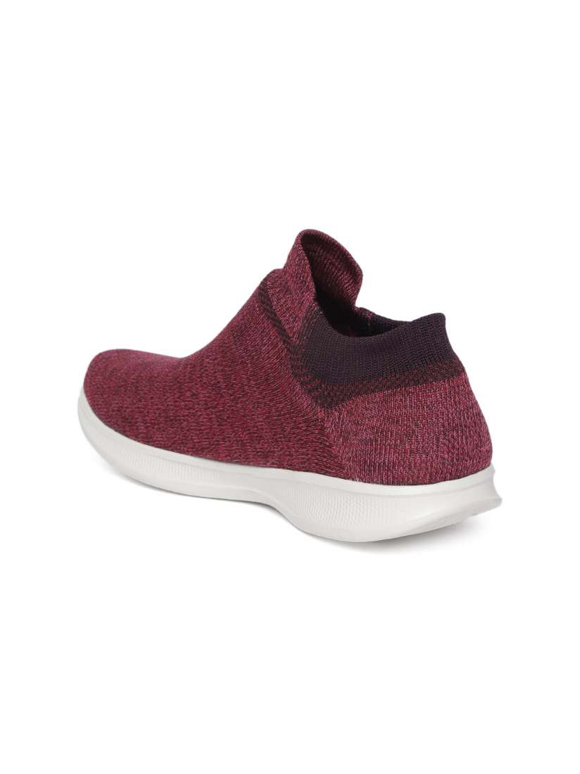 Buy Skechers Women Burgundy Go Step Lite Ultrasock Walking Shoes Sports Shoes for Women 8885701 Myntra