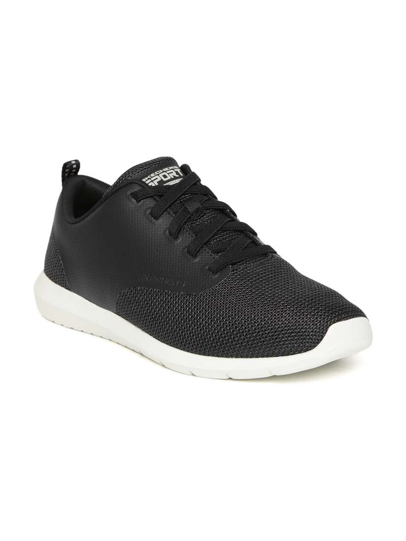 Buy Skechers Men Black Foreflex Click Bait Slip On Sneakers Casual Shoes for Men 8885711 Myntra