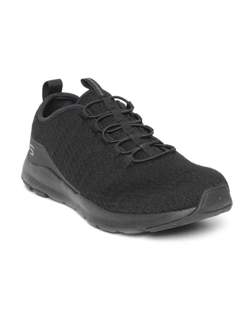 Buy Skechers Men Black Nichlas Rogates Woven Design Slip On Sneakers Casual Shoes for Men 8885799 Myntra