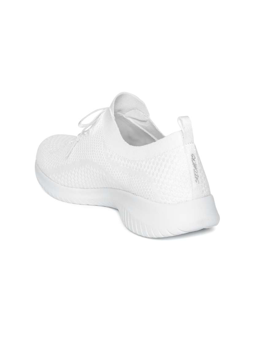 Buy Skechers Women White Ultra Flex Fresh Pick Floral Embroidered Walking Shoes Sports Shoes for Women 8885839 Myntra