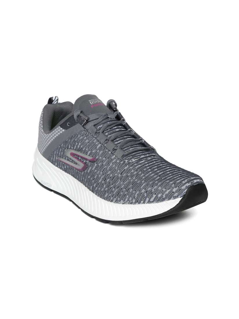 Buy Skechers Women Grey Go Forza 3 Woven Design Running Shoes Sports Shoes for Women 8885911 Myntra