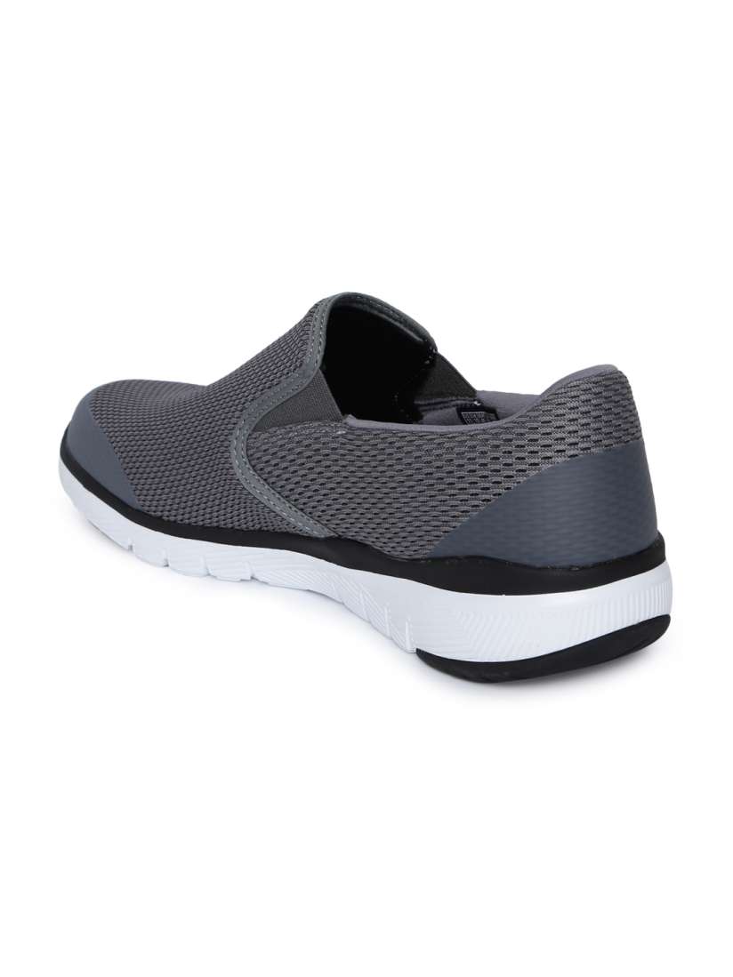 Buy Skechers Men Charcoal Grey FLEX ADVANTAGE 3.0 MORWICK Slip On Sneakers Casual Shoes for Men 8885933 Myntra