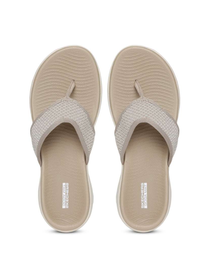 Skechers on the go 600 glossy toe post sandal store