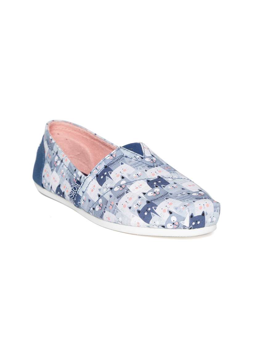 Skechers bobs slip-on shoes - kitty jam top