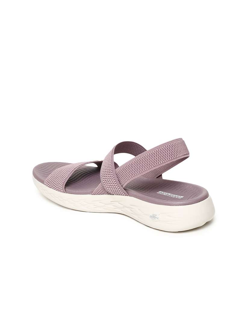 Buy Skechers Women Mauve Solid ON THE GO 600 FLAWLESS Open Toe Flats Flats for Women 8886199 Myntra