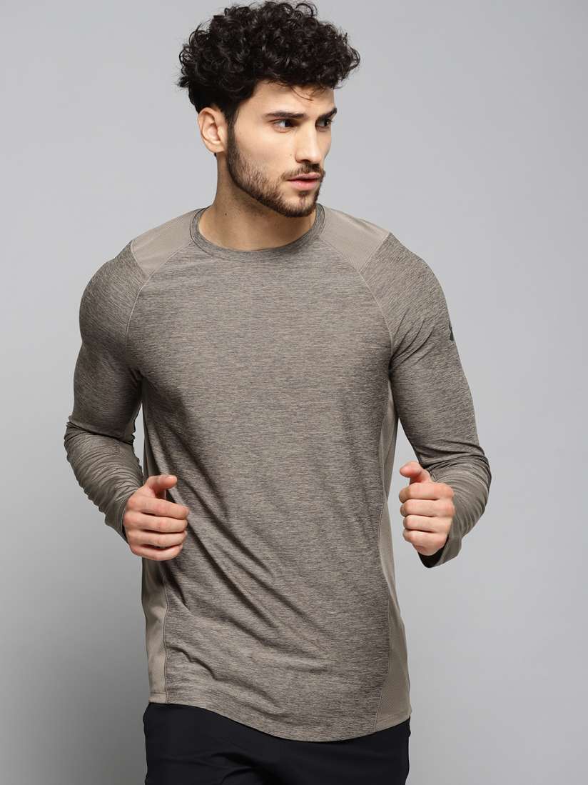 Buy UNDER ARMOUR Men Brown Solid MK1 Gym T shirt Tshirts for Men 8901917 Myntra