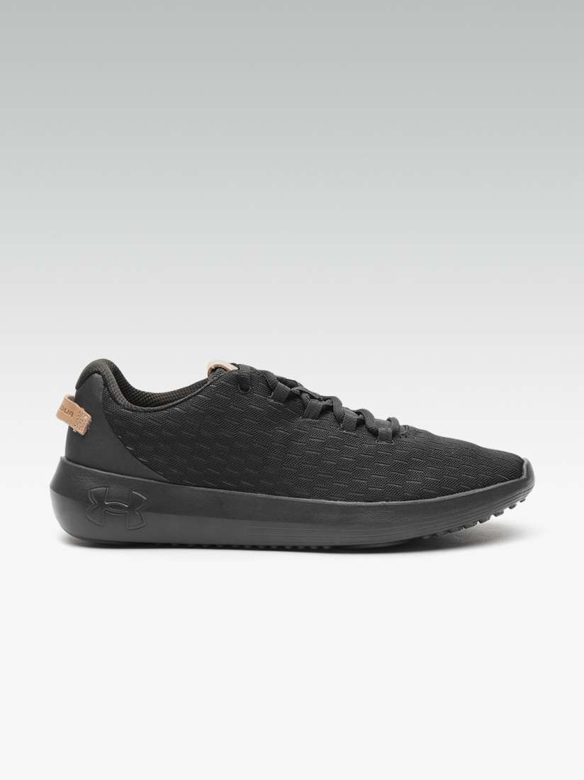 Buy UNDER ARMOUR Men Black Woven Design Ripple Elevated Sportstyle Shoes Casual Shoes for Men 8903031 Myntra