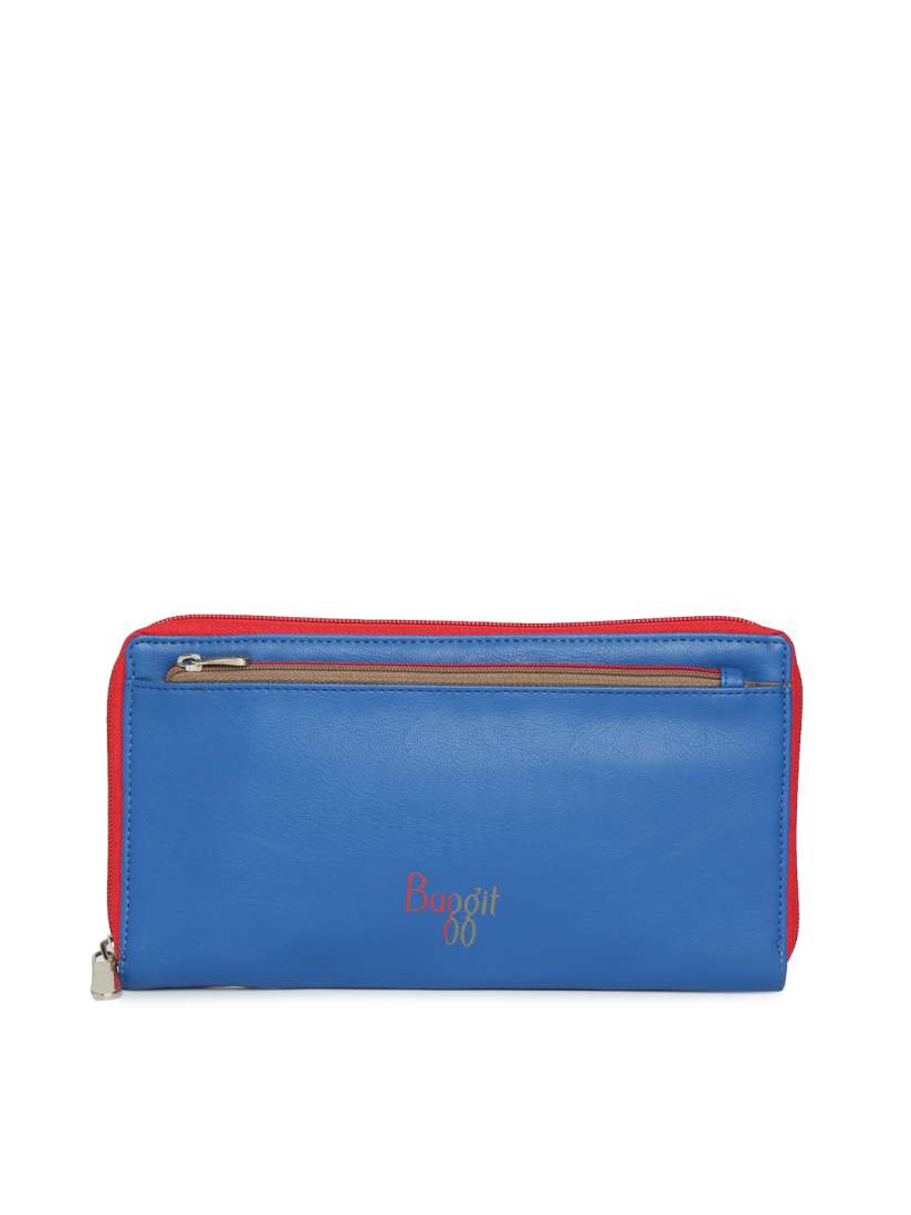 Buy Baggit Women Blue Solid Card Holder Wallets for Women 8905045 Myntra