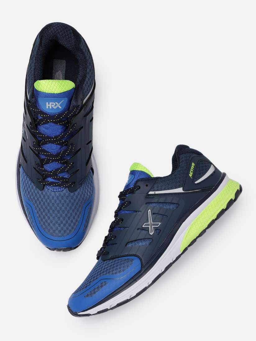 Buy HRX By Hrithik Roshan Men Blue Road Running Shoes Sports Shoes for Men 8906513 Myntra