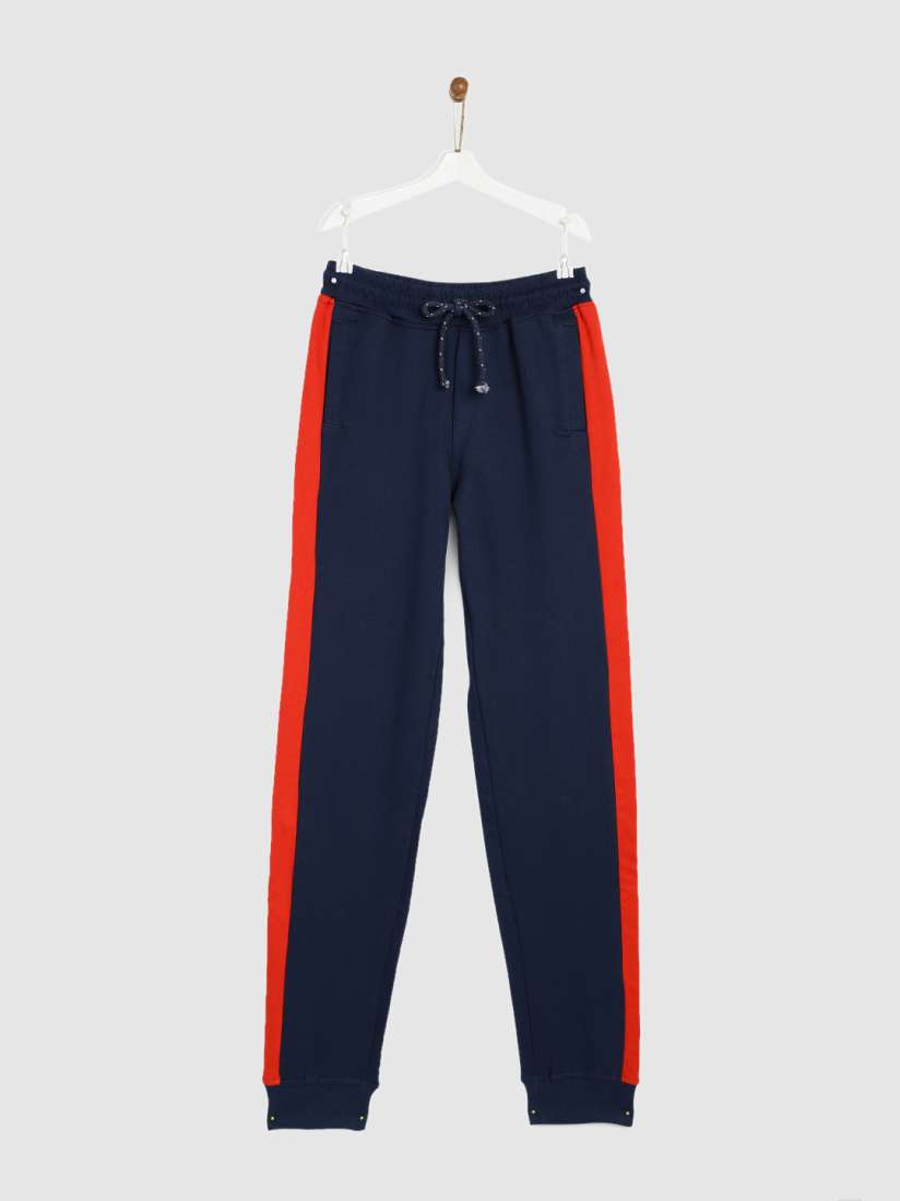 Blue and red joggers 2025