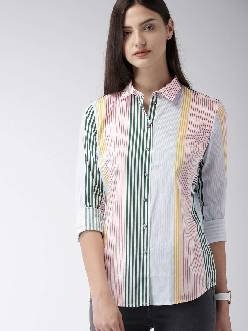 Stripe Shirt Tommy Hilfiger Dress Shirts Womens Tommy Hilfiger