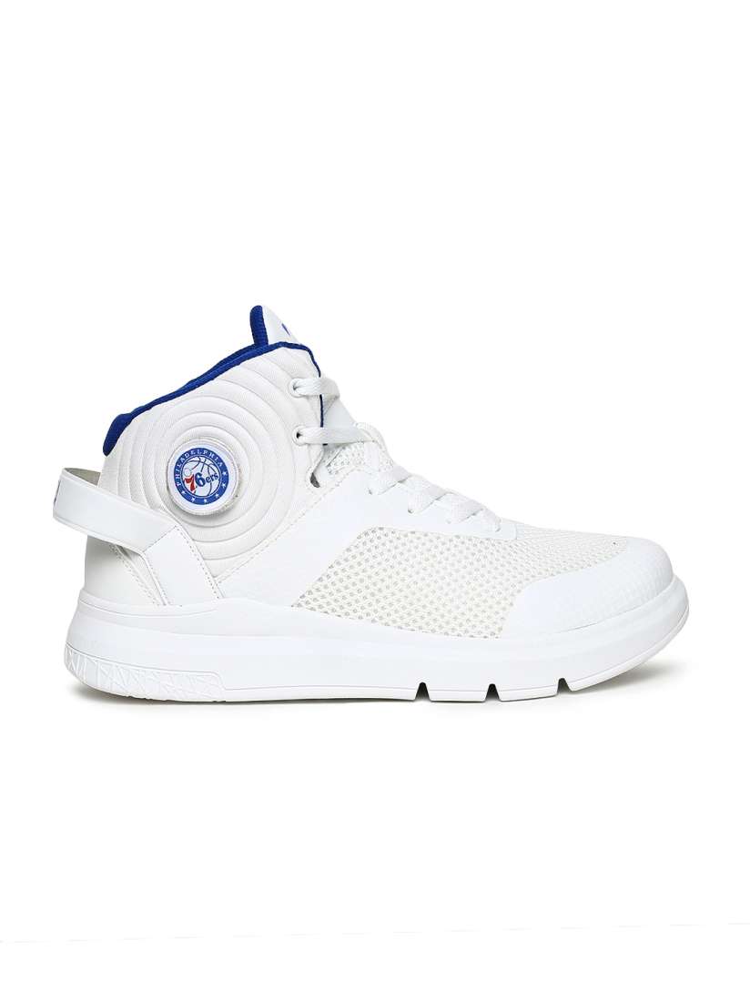 Buy NBA Men Philadelphia76ers White Solid Sneakers Casual Shoes for Men 8919157 Myntra