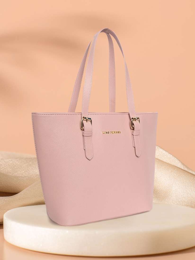 Buy Lino Perros Pink Solid Shoulder Bag Handbags for Women 8920853 Myntra