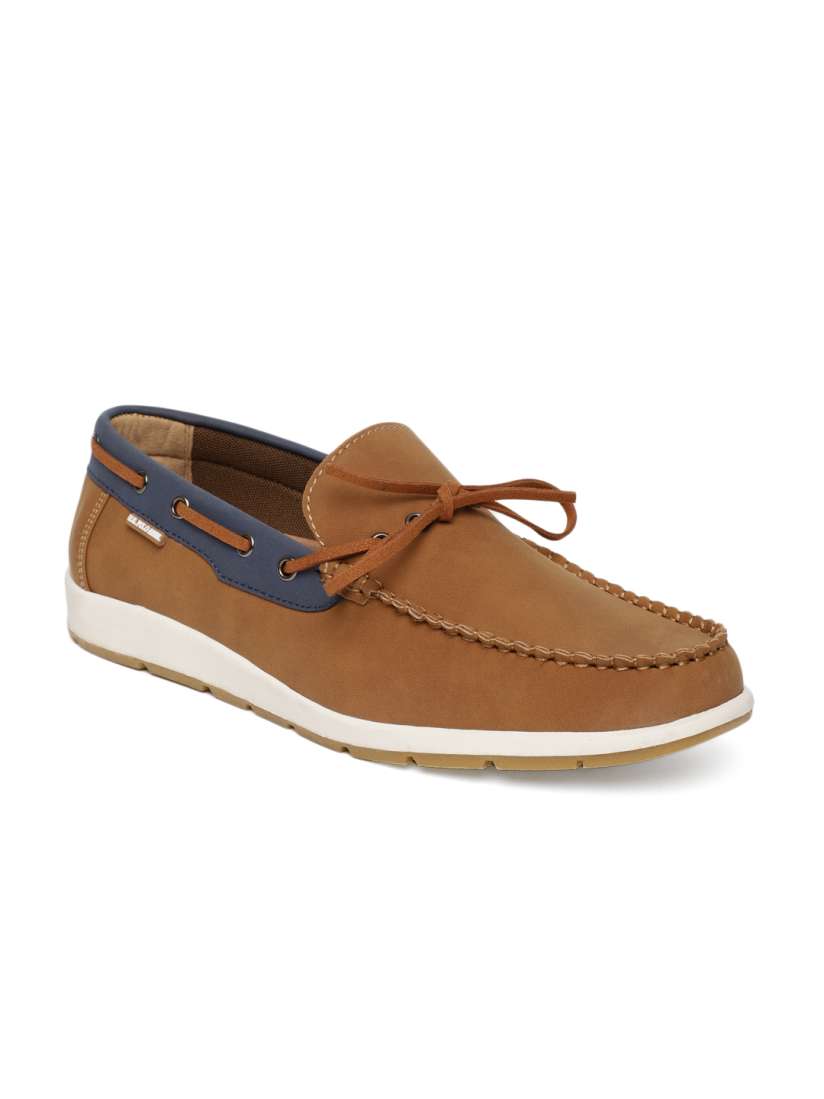 Buy U.S. Polo Assn. Men Tan Brown LONZO Boat Shoes Casual Shoes for Men 8927809 Myntra