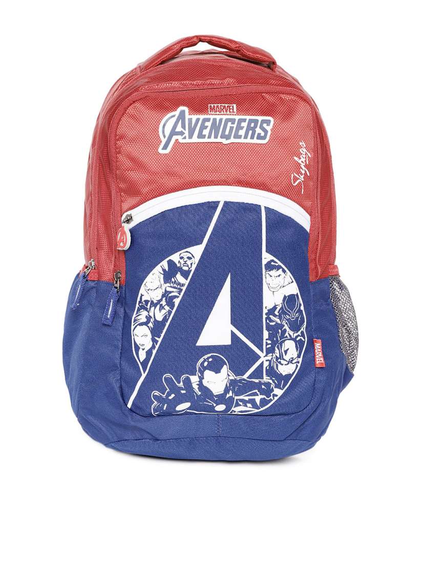 Buy Skybags Boys Red Blue Captain America Printed Backpack Backpacks for Boys 8937281 Myntra