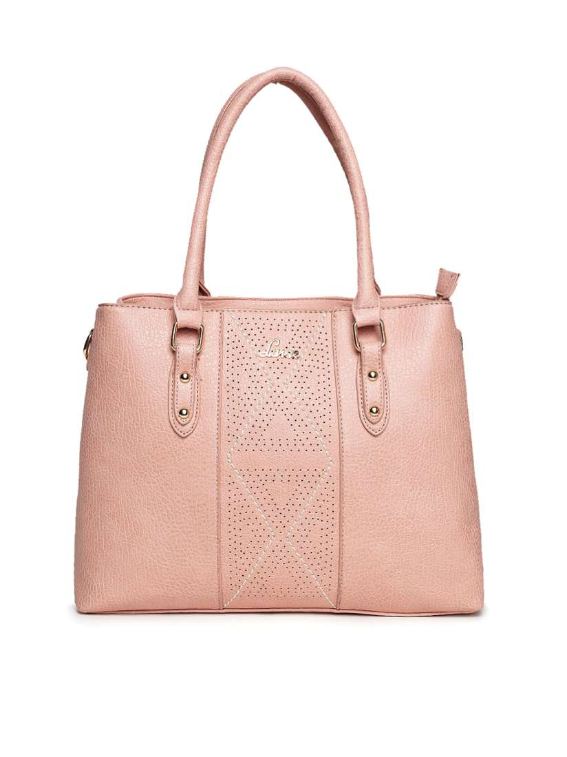 Lavie pink solid shoulder bag store