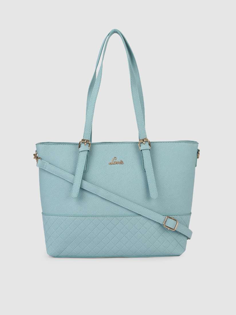 Buy Lavie Blue Solid Shoulder Bag Handbags for Women 8939379 Myntra