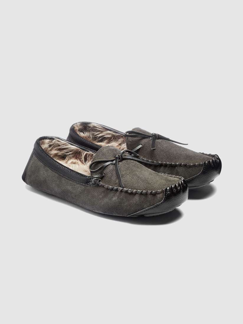 Next grey loafers top